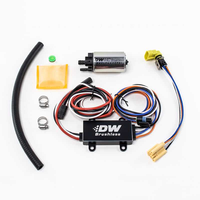 DeatschWerks, DeatschWerks DW440 440lph Brushless Fuel Pump w/ PWM Controller