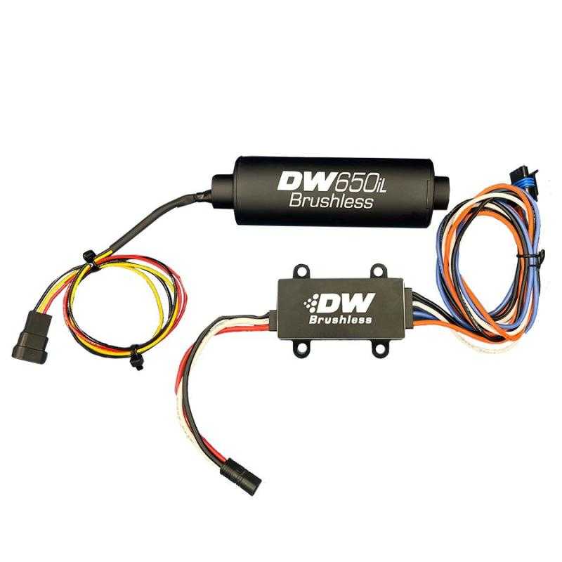 DeatschWerks, DeatschWerks DW650iL Series 650LPH In-Line External Fuel Pump w/ PWM Controller