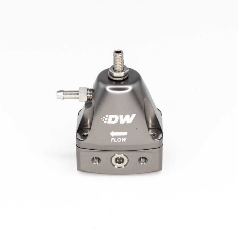 DeatschWerks, DeatschWerks DWR1000iL In-Line Adjustable Fuel Pressure Regulator - Titanium