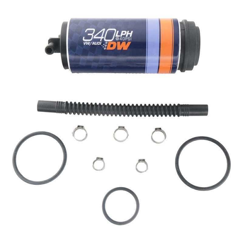 DeatschWerks, Deatschwerks DW340V Series 340lph In-Tank Fuel Pump w/ Install Kit For VW and Audi 1.8T FWD