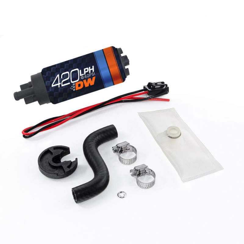 DeatschWerks, Deatschwerks DW420 Series 420lph In-Tank Fuel Pump w/ Install Kit For 85-97 Ford Mustang