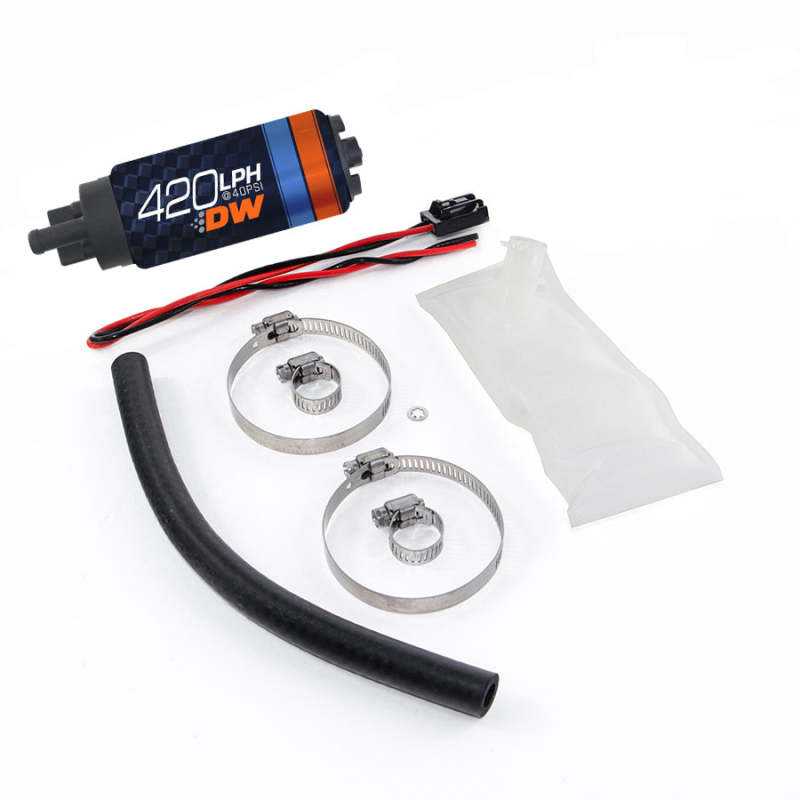 DeatschWerks, Deatschwerks DW420 Series 420lph In-Tank Fuel Pump w/ Install Kit For 90-96 300ZX Z32