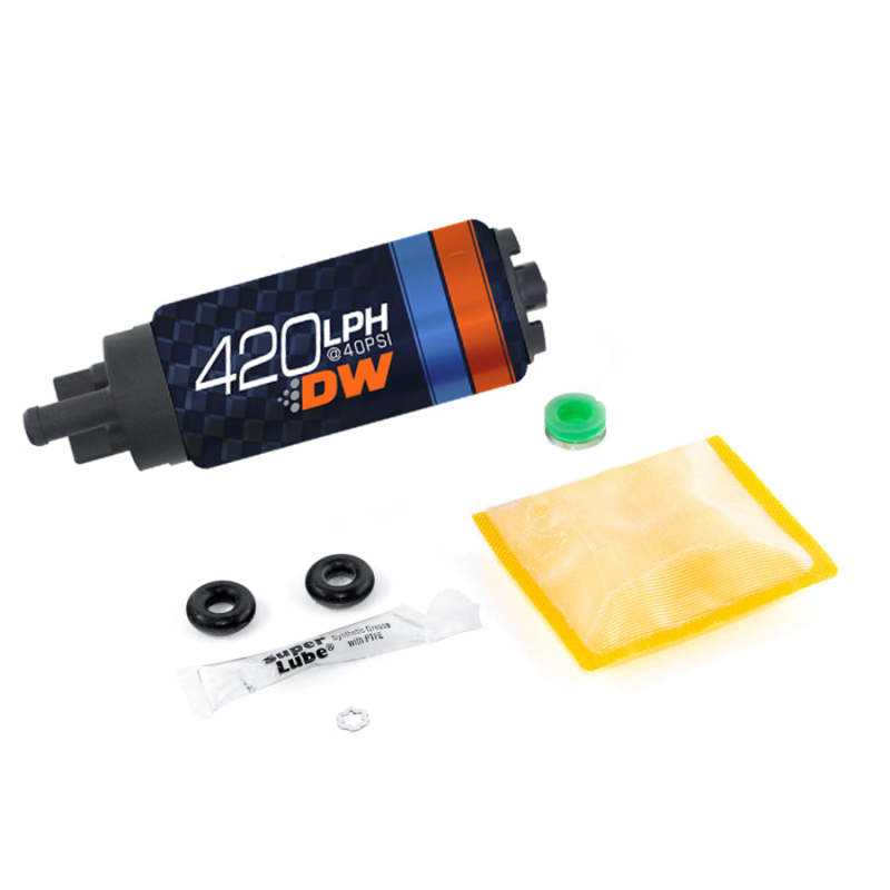 DeatschWerks, Deatschwerks DW420 Series 420lph In-Tank Fuel Pump w/ Install Kit For Eclipse (Turbo AWD) 95-98