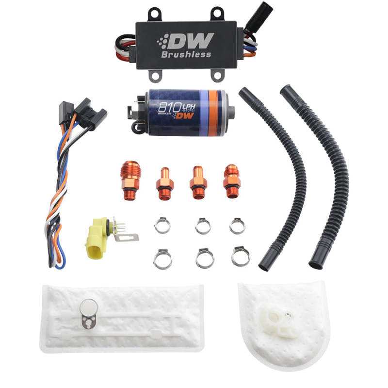 DeatschWerks, Deatschwerks DW810 Brushless 810lph In-Tank Brushless Fuel Pump w/ 9-1002 + Dual Speed Controller