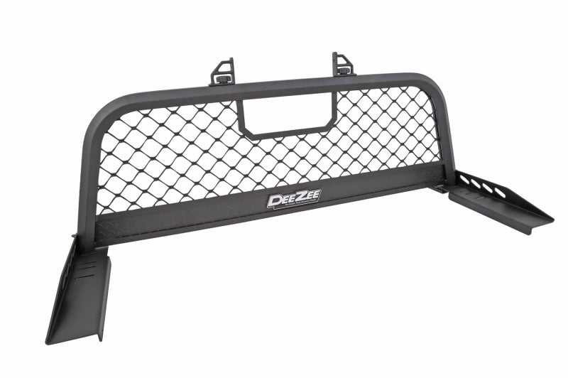 Dee Zee, Deezee 17-23 Ford SuperDuty Cargo Management Cab Rack - Txt Blk Mesh