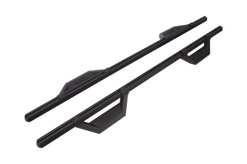 Dee Zee, Deezee 99-23 Chevrolet/GMC/Dodge/Ford Full Size Truck Hex Cast - Crew Cab Side Steps (Txt Blk)