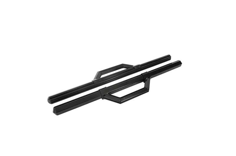 Dee Zee, Deezee 99-23 Chevrolet/GMC/Dodge/Ford Full Size Truck Hex Series - Reg Cab Side Steps (Blk)