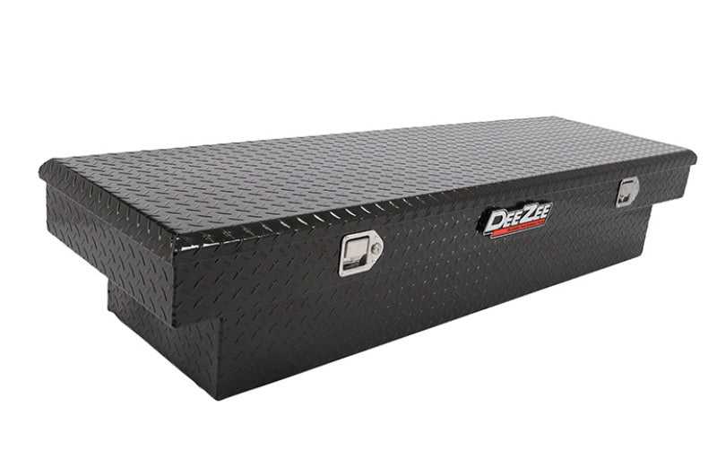 Dee Zee, Deezee Universal Tool Box - Red Crossover - Single Lid Black BT Full Size