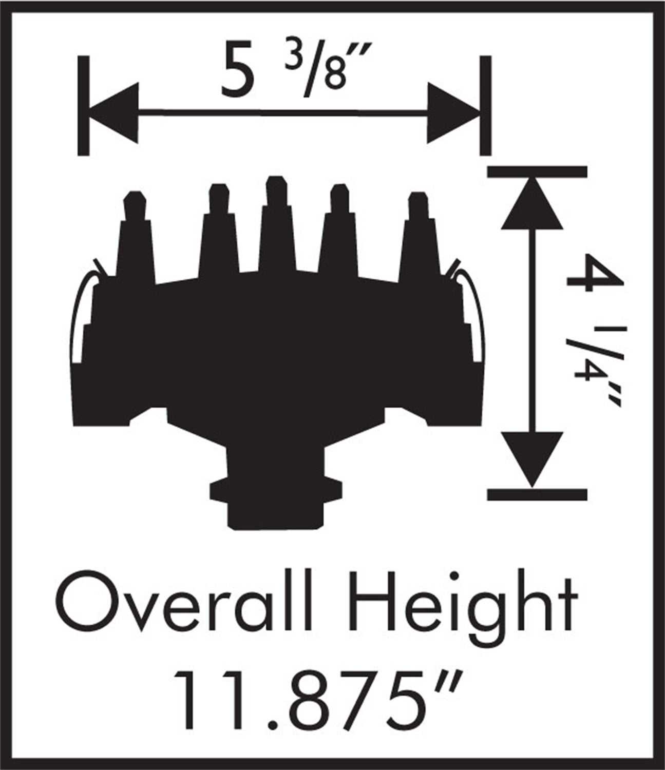 MSD, MSD 84697  -  Chevy Low Profile Dist.